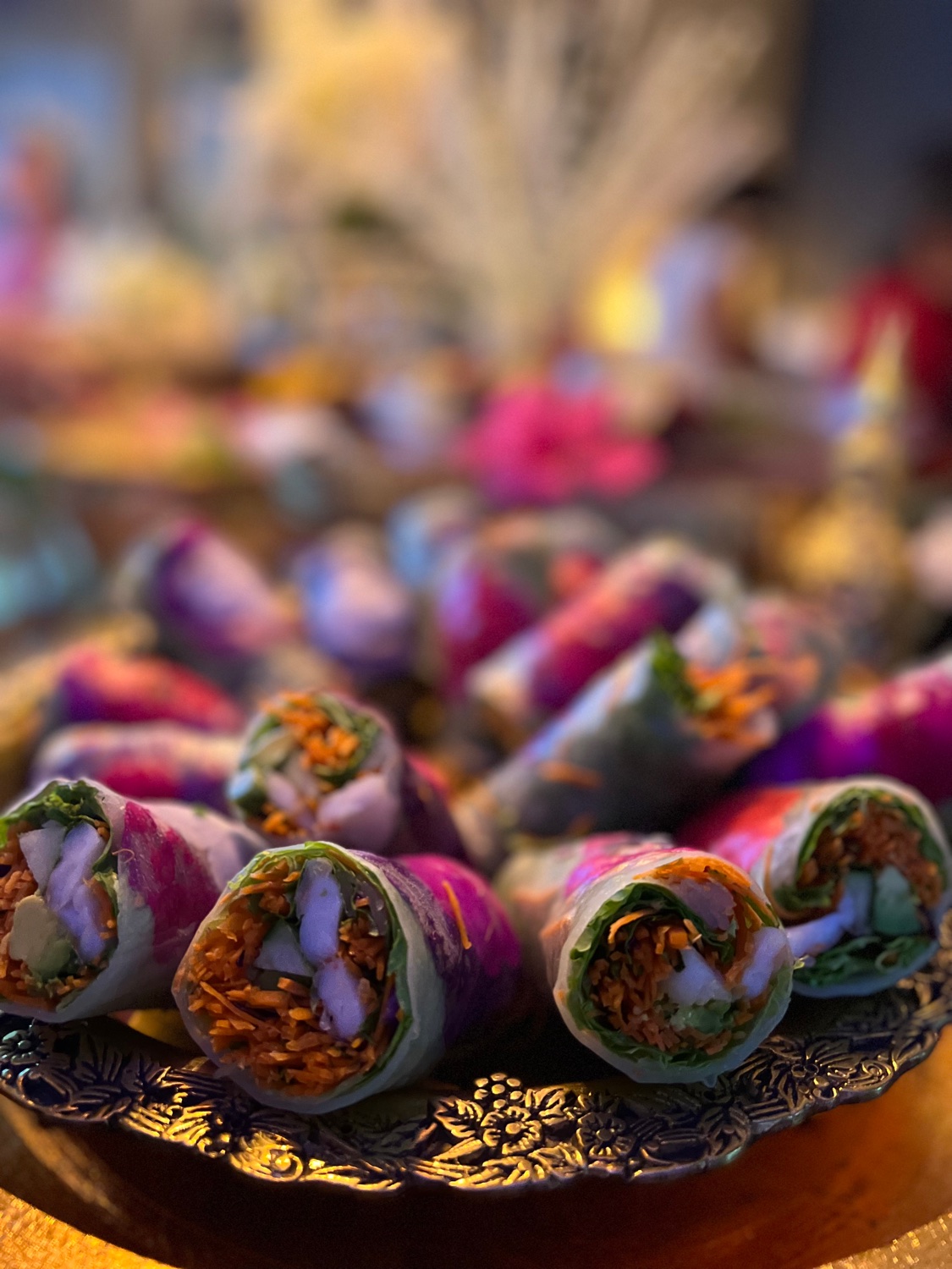 Fresh seasonal rolls