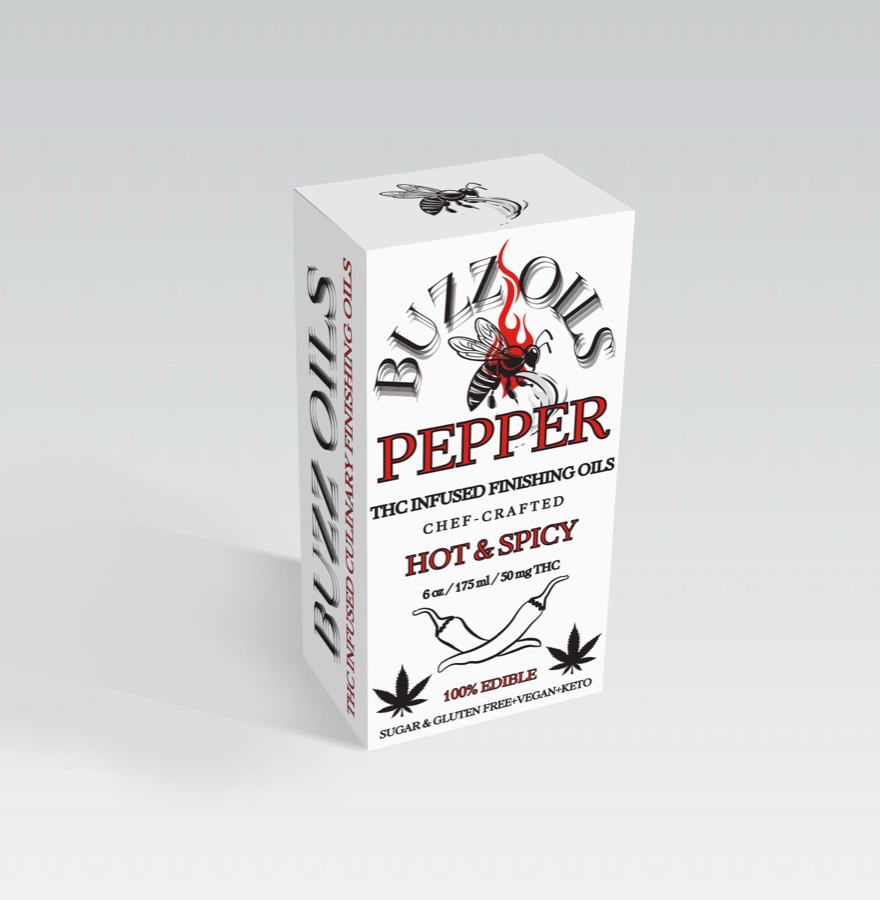 Buzz Oils Pepper, Hot and Spicy